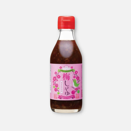 Kawanaka Ume Shoyu Soy Sauce with Plum Infused Glass Bottle 200ml