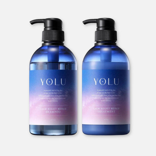 YOLU Calm Night Repair Shampoo & Treatment Set (440ml Each)
