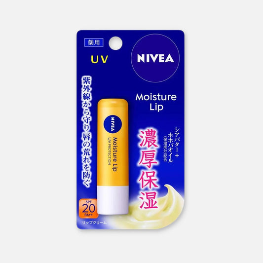 Nivea Japan Moisture Lip UV Protection SPF20 PA++ 3.5g