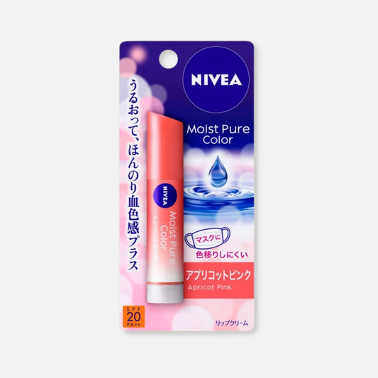 Nivea Japan Moisture Lip Pure Color 3.5g (Various Shades)