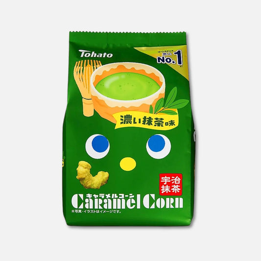 Tohato Caramel Corn Uji Matcha 62g