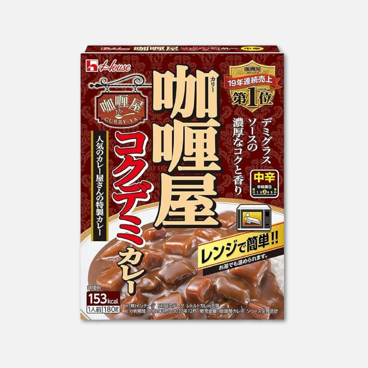 House Foods Ready To Eat Koku Demi Curry 180g