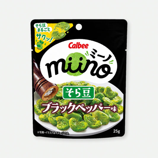 Calbee miino Sora Mame Black Pepper Broad Beans 25g