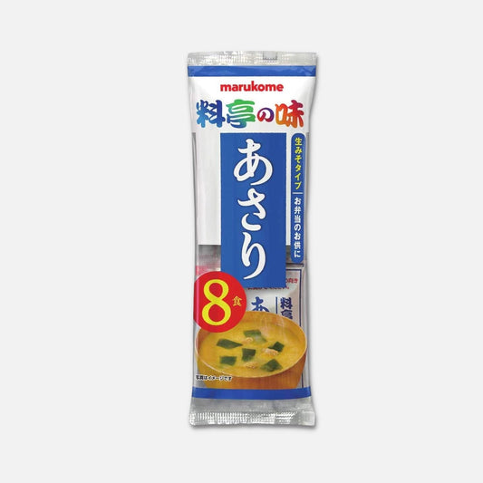 Marukome Ryotei No Aji Miso Clams Soup 17g (Pack of 8)