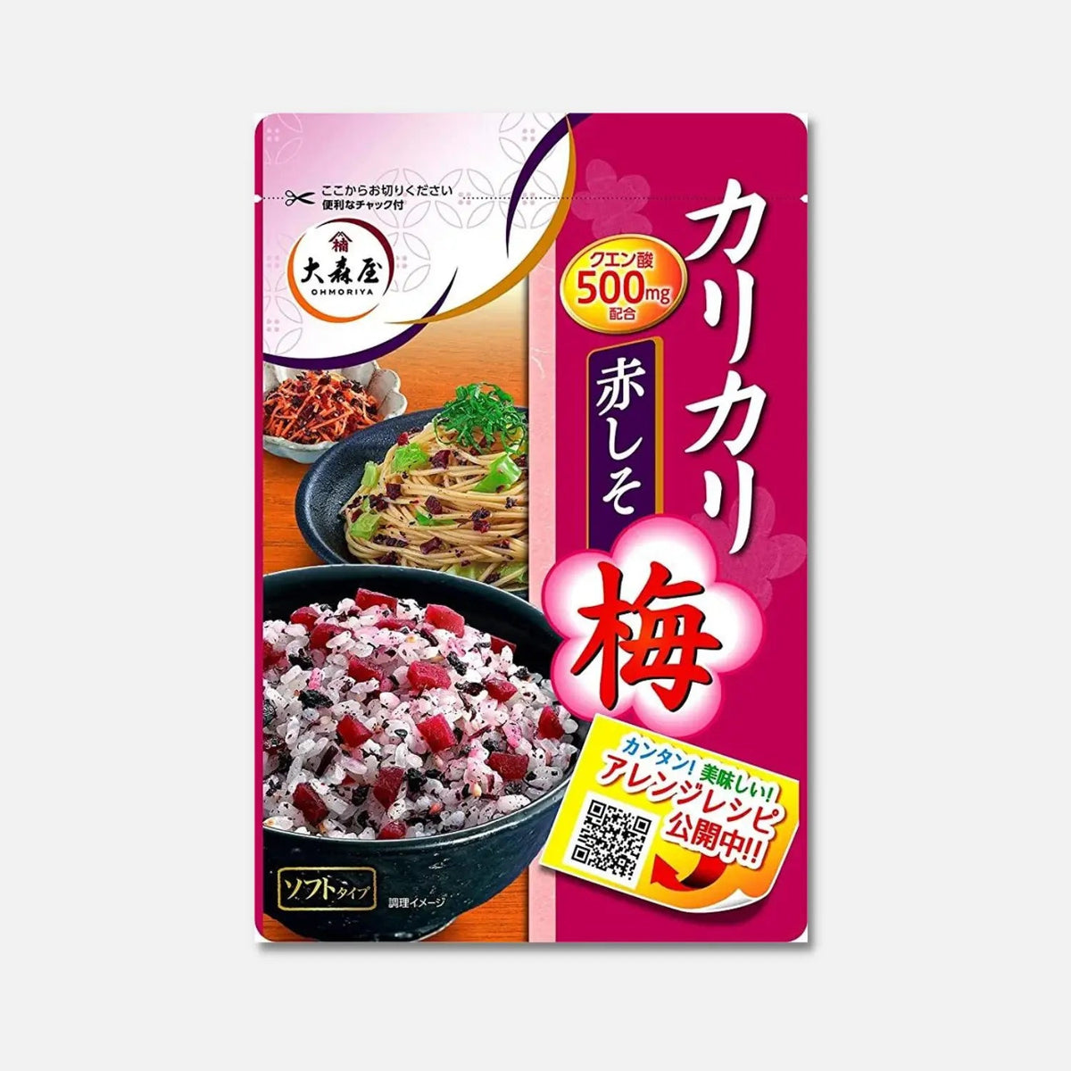 Omoriya Furikake Kari-Kari Crunchy Ume 40g