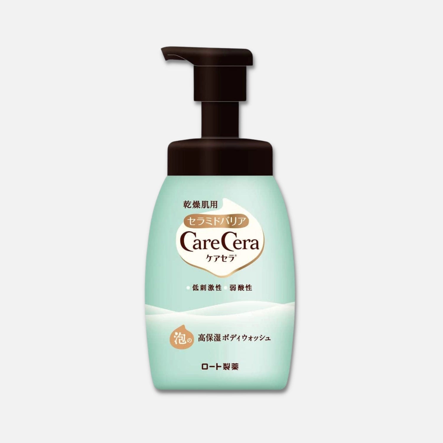 CareCera Foaming High Moisturizing Body Wash 450ml