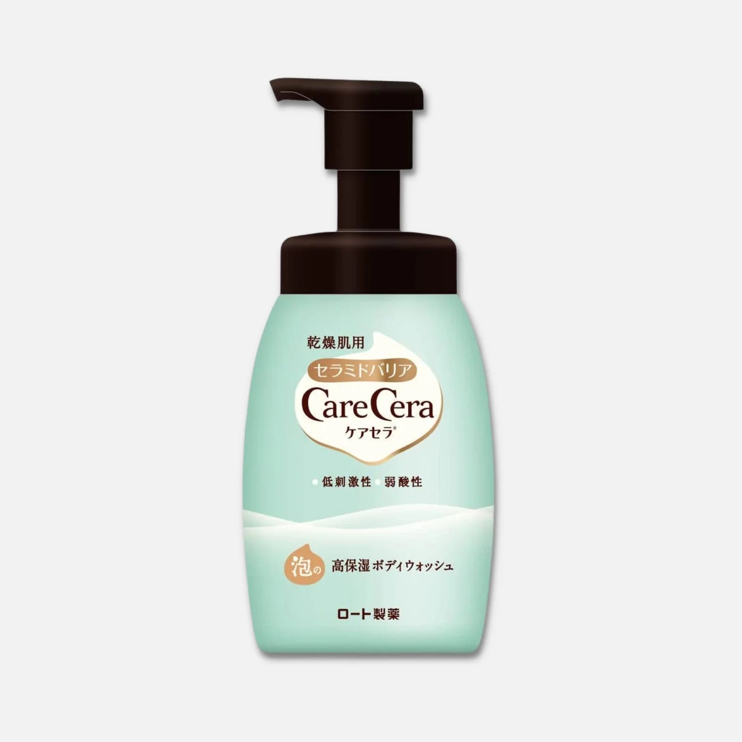 CareCera Foaming High Moisturizing Body Wash 450ml