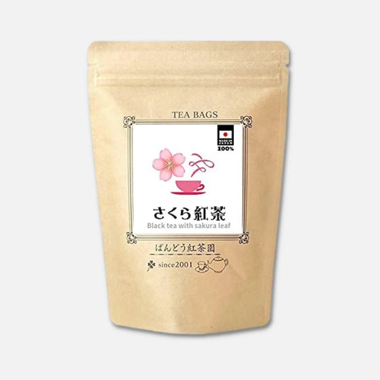 Bando Kocha En Black Tea With Sakura Leaf 2.5g (Pack of 30)