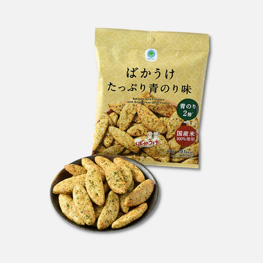 Famimaru Rice Crackers With Dried Green Laver Flakes 43g