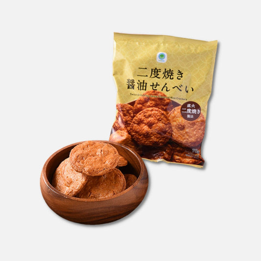 Famimaru Twice Grilled Soy Sauce Flavored Rice Cracker 70g