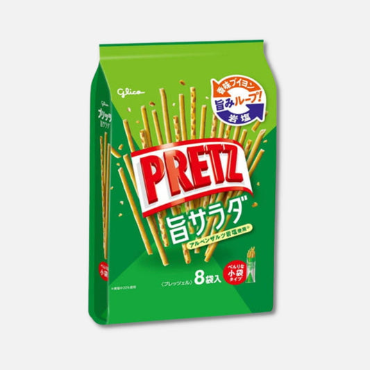 Glico Pretz Salad 118g / 8 Packs Inside