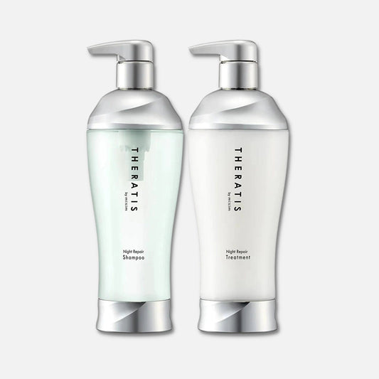 Theratis Night Repair Shampoo & Treatment Set 435ml Each