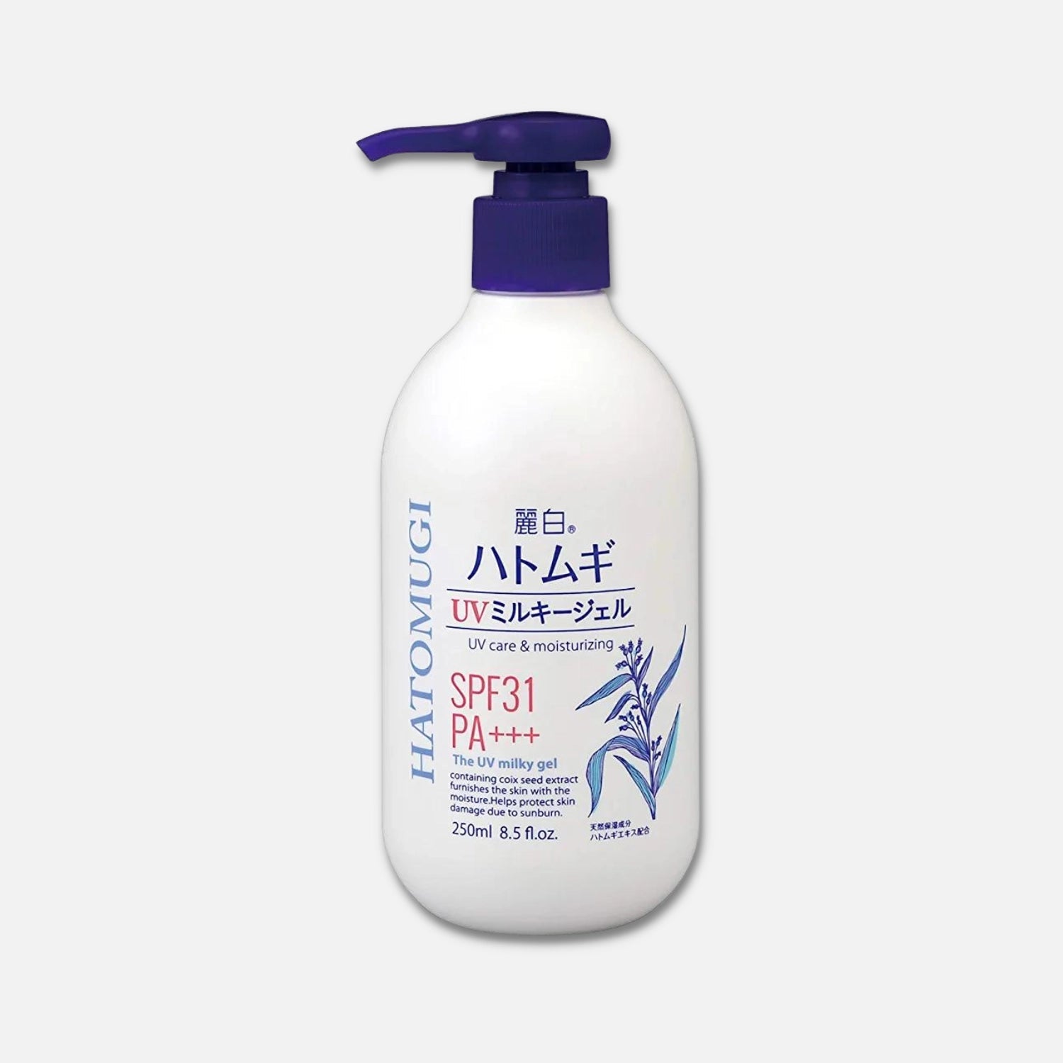 Reihaku Hatomugi Moisturizing UV Milky Gel SPF 31 PA+++ 250g