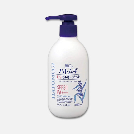 Reihaku Hatomugi Moisturizing UV Milky Gel SPF 31 PA+++ 250g