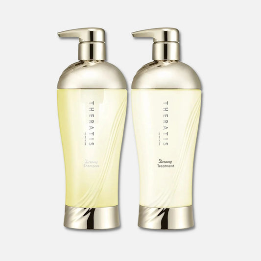Theratis Dreamy Moist Shampoo & Treatment Set 435ml Each