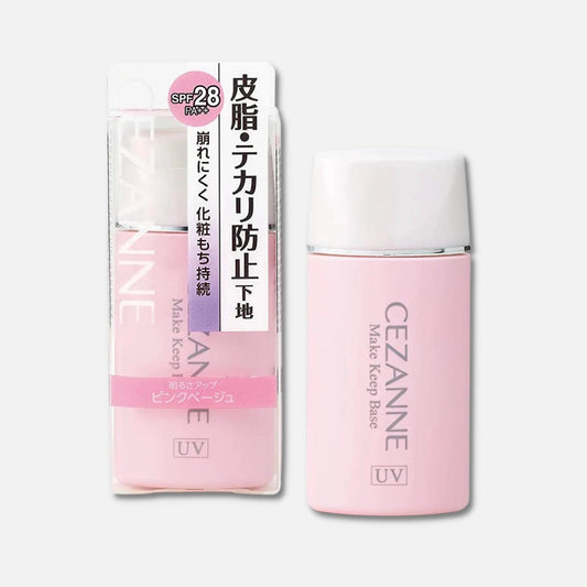 Cezanne UV Make Keep Base (Pink Beige) SPF 28 PA++ 30ml