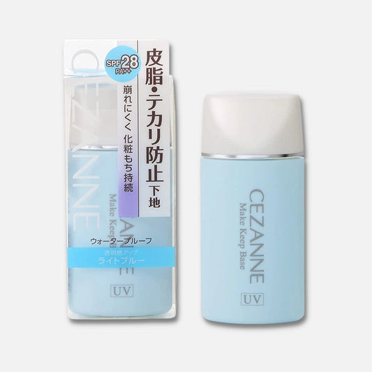 Cezanne UV Make Keep Base (Light Blue) SPF 28 PA++ 30ml