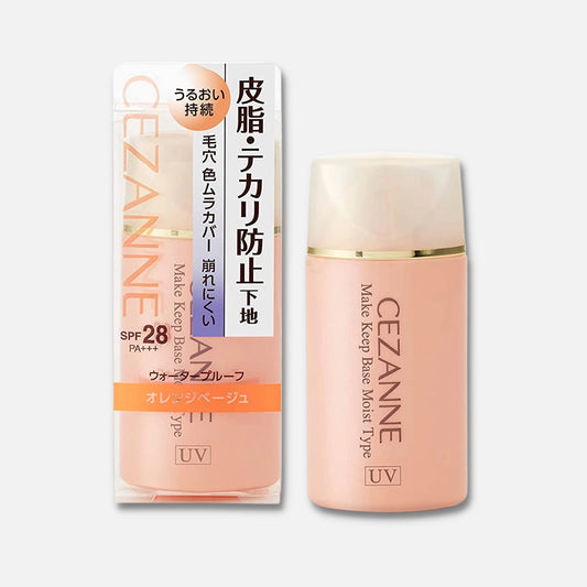 Cezanne UV Make Keep Base (Orange Beige) SPF 28 PA+++ 30ml