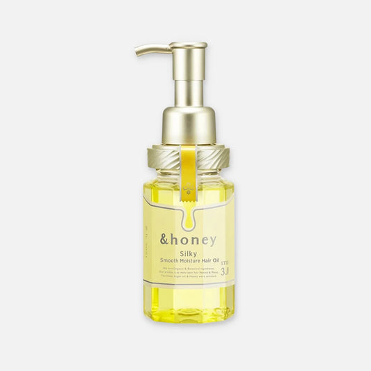 & Honey Silky Smooth Moisture Repair Hair Oil 100ml